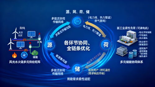 多能互补技术 源网荷储系统的能量协同密码与网络技术开发